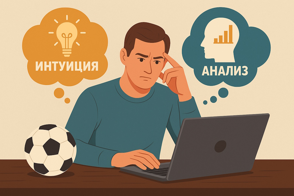 Интуиция против анализа как игроки принимают решения в ставках на спорт